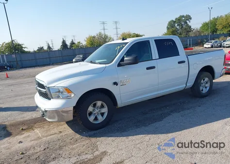 2022 Ram 1500 Classic Slt 4X4 5'7 Box из США, поврежденный, VIN 3C6RR7LGXNG388721